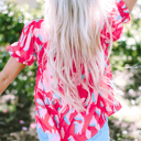  Elaina Smocked Puff Sleeve Blouse