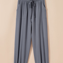  Elani Waistband Cropped Jogger Pants