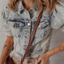  Eleanor Chest Puff Sleeve Jacket