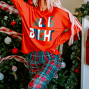  Eleanor Christmas Plaid Pajamas Set