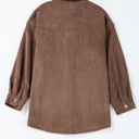  Eleanor Corduroy Flap Up Shacket