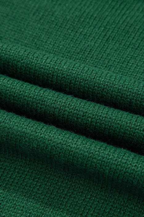 Eleanor Evergreen Raglan Sleeve Sweater