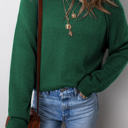 Evergreen Small Eleanor Evergreen Raglan Sleeve Sweater