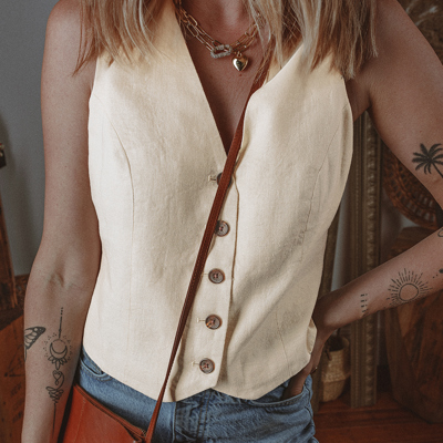 Eleanor Slim Fit Vest