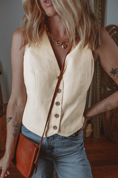 Eleanor Slim Fit Vest