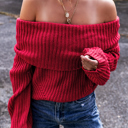  Eleanor the Shoulder Knit Sweater