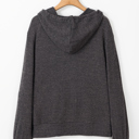  Eleanor Up Front Drawstring Hoodie