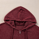  Eleanor Up Front Drawstring Hoodie
