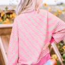  Eliana Loose Drop Shoulder Long Sleeve Top