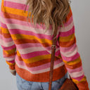  Eliana Stripe Ribbed Sweater