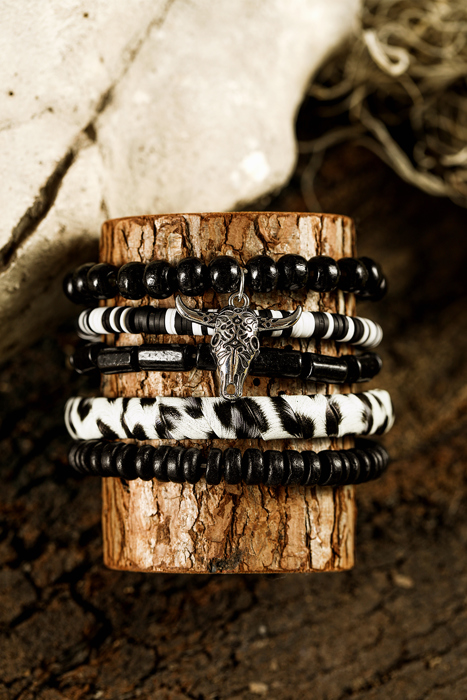 Elisa Charm 5pcs Bracelet Set