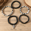  Elisa Charm 5pcs Bracelet Set