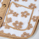  Elisa Pattern Up Fleece Jacket