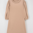 Elise Trim Puff Sleeve Dress