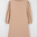  Elise Trim Puff Sleeve Dress