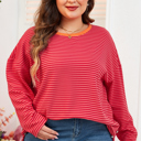  Eliza Sleeve Decor top Long Sleeve PLUS Top