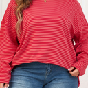  Eliza Sleeve Decor top Long Sleeve PLUS Top