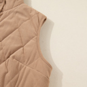  Elizabeth Cord Snap Vest Plus Jacket