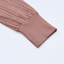  Elizabeth Crewneck Ribbed top Long Sleeve Top