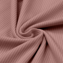  Elizabeth Crewneck Ribbed top Long Sleeve Top