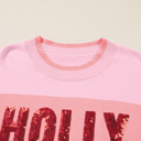  Elizabeth Jolly Color Block Sweater