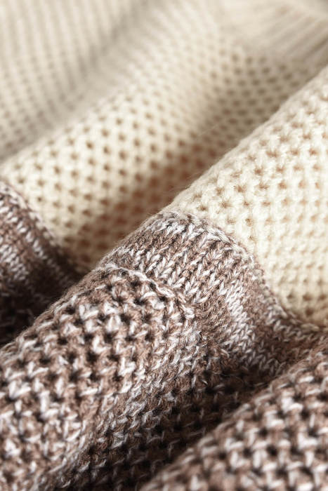 Elizabeth Netted Texture Pullover Sweater