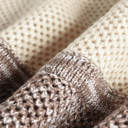  Elizabeth Netted Texture Pullover Sweater