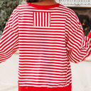  Elizabeth Patched Drop Shoulder Top