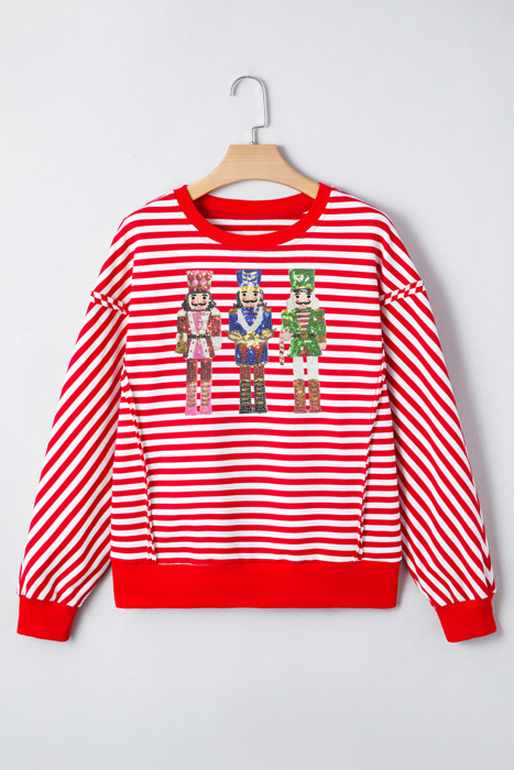 Elizabeth Patched Drop Shoulder Top