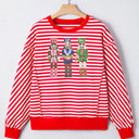  Elizabeth Patched Drop Shoulder Top