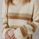  Elizabeth Shoulder Knit Baggy Sweater