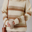  Elizabeth Shoulder Knit Baggy Sweater