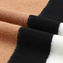  Elizabeth Striped Ribbed Knit Sweater