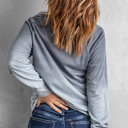  Ella Color Print Graphic Sweatshirt