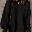  Ella Color Puffy Sleeve Sweater