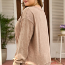  Ella Embroidered Mineral Wash Sweatshirt