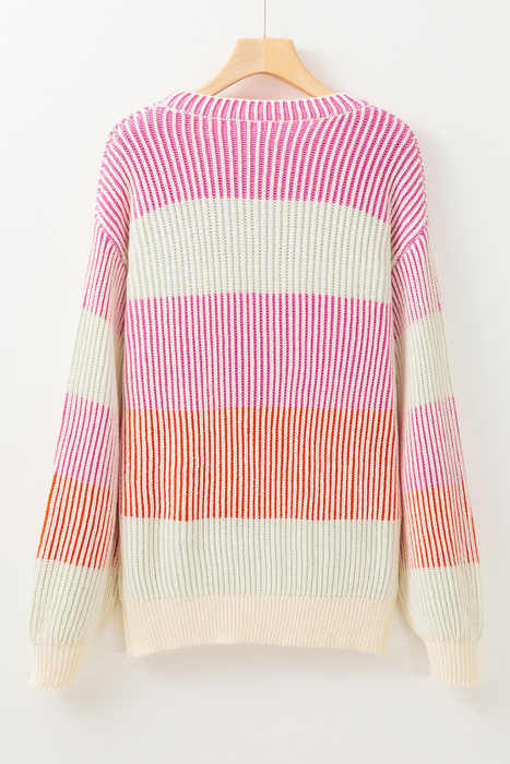 Ella Knit Bubble Sleeve Sweater