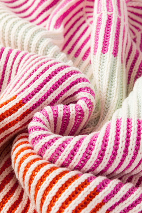 Ella Knit Bubble Sleeve Sweater