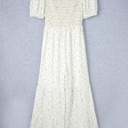 White Medium Ella Short Puff Sleeve Jumpsuit