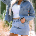  Ella Wind Washed Oversize Jacket