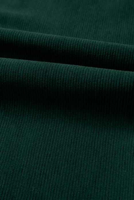 Elle Corduroy Patched Sleeveless Jumpsuit