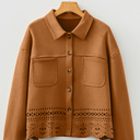 Thai Curry Medium Ellianna Detail Retro Style Jacket