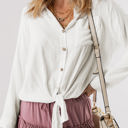  Ellie Knotted Casual Shirt