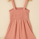 Ellis Casual Smocked Sleeveless Romper