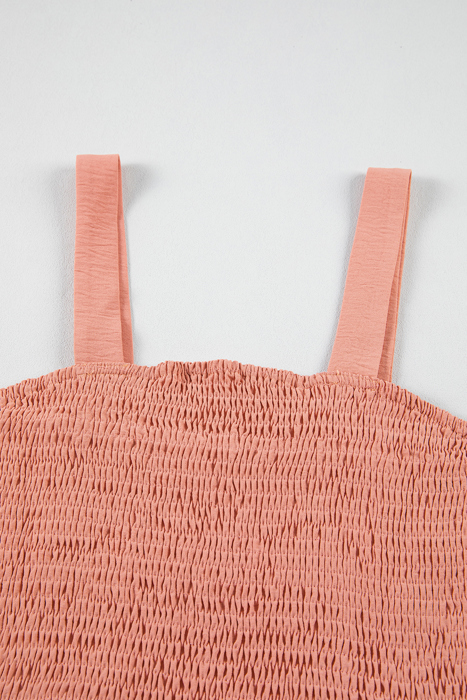 Ellis Casual Smocked Sleeveless Romper