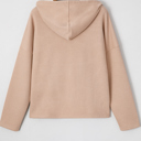  Elodie Textured Drawstring Baggy Hoodie