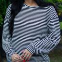  Elouise Stripe Long Sleeve Top