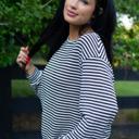  Elouise Stripe Long Sleeve Top