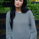  Elouise Stripe Long Sleeve Top