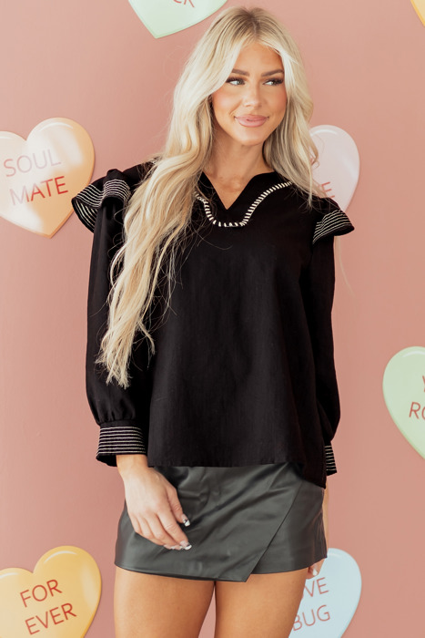 Elowen Long Sleeve Blouse Long Sleeve Top